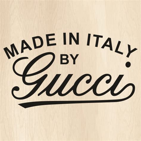 gucci made in italy scritta vettoriale|gucci made in which country.